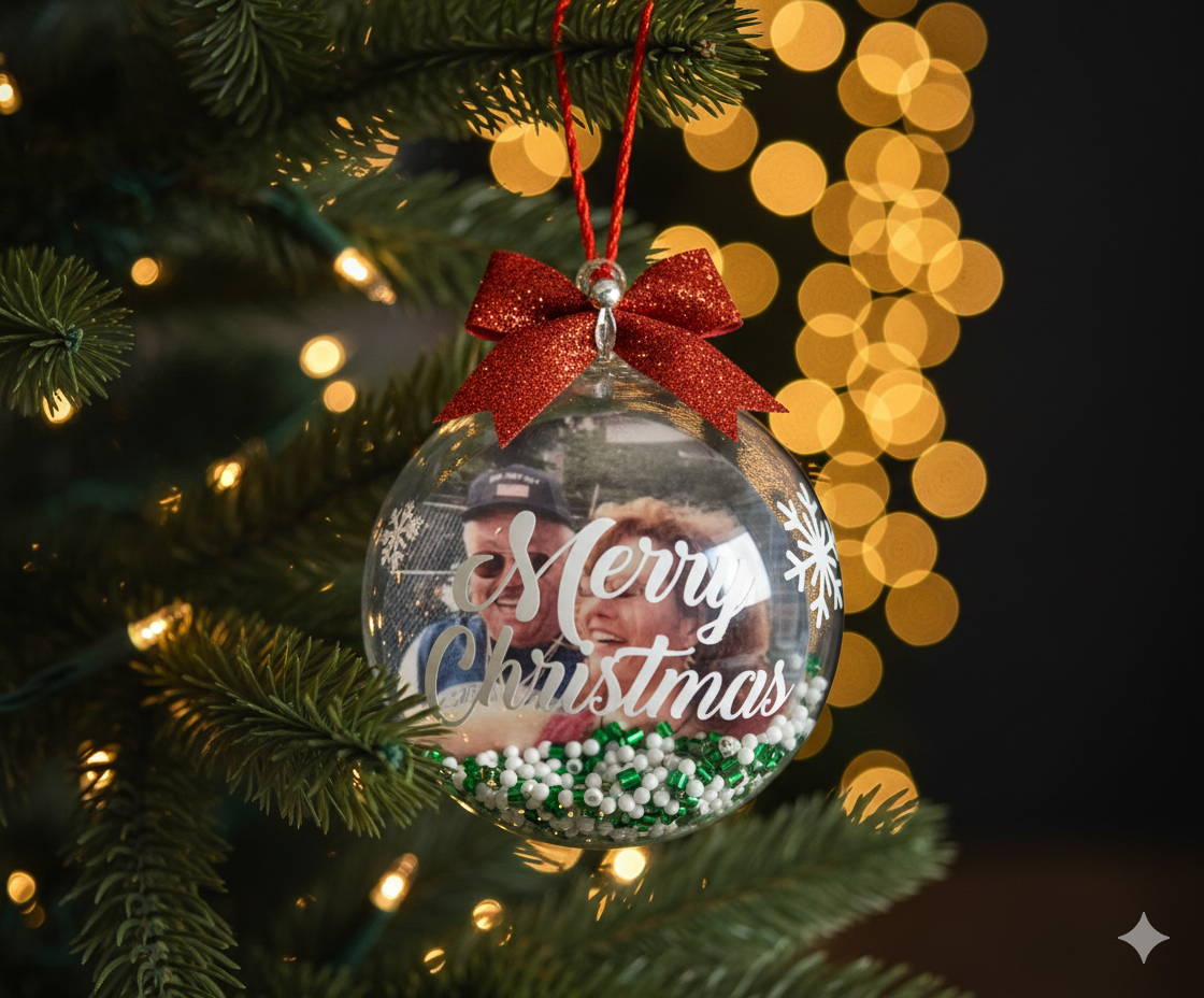 Adornos navideños con fotos