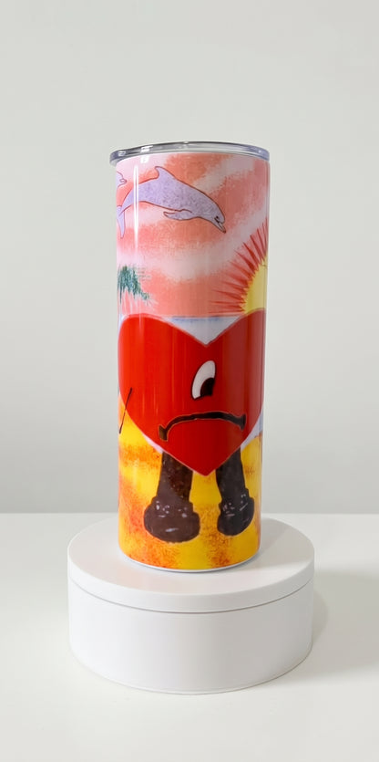 Custom 20 oz Skinny Tumbler – Insulated, Full-Wrap, Personalized Design